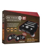 CONSOLA RETRON 3 NEGRO + 2 MANDOS WIRELESS (SNES/NES/GENESIS)