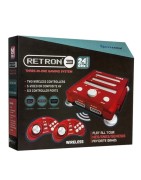 CONSOLA RETRON 3 ROJO + 2 MANDOS WIRELESS (SNES/NES/GENESIS)