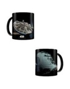 TAZA STAR WARS HALCON Y ESTRELLA DE LA MUERTE