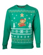 JERSEY NAVIDAD MARIO VERDE TALLA XL