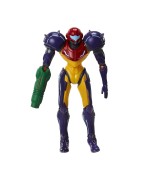 FIGURA WORLD OF NINTENDO ARTICULADA GRAVITY SUIT SAMUS