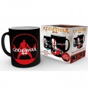 TAZA TERMOSENSIBLE GOD OF WAR