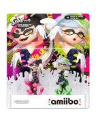 FIGURAS AMIIBO MAR Y TINA PACK 2 (SERIE SPLATOON)