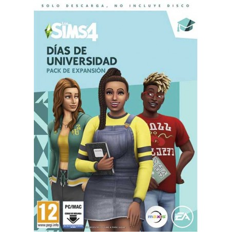 LOS SIMS 4 DÍAS DE UNIVERSIDAD (PACK DE EXPANSION)