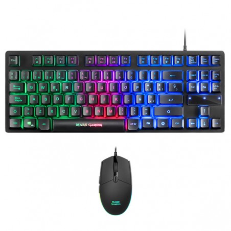 PACK TECLADO Y MOUSE MARS GAMING MCPTKL TECLADO DE FORMATO REDUCIDO