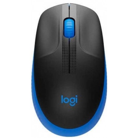 RATON LOGITECH M190 NEGRO AZUL WIRELESS