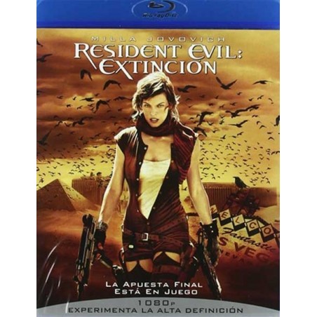 RESIDENT EVIL EXTINCION BLU-RAY