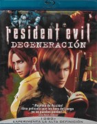 RESIDENT EVIL DEGENERACION BLU-RAY