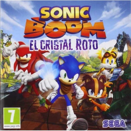 SONIC BOOM EL CRISTAL ROTO