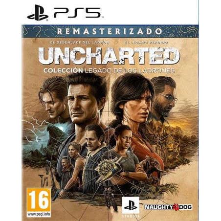 UNCHARTED COLECCION LEGADO DE LOS LADRONES