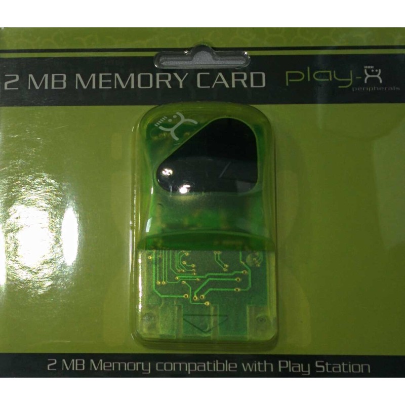 MEMORY CARD 2MB PLAYSTATION PLAY-X