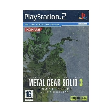 METAL GEAR SOLID 3: SNAKE EATER EDICION METÁLICA LIMITADA