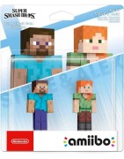 PACK FIGURA AMIIBO STEVE & ALEX Nº 89 (SERIE SSB)