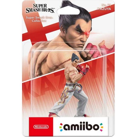 FIGURA AMIIBO KAZUYA Nº91 (SERIE SSB)