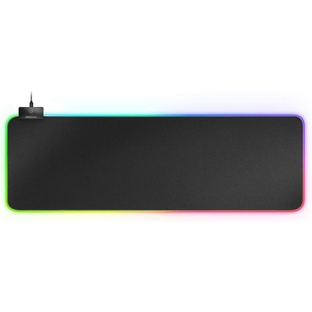 ALFOMBRILLA MARS GAMING MMPRGB2 RGB XXL con HUB USB2.0 800x300x4mm, RGB 12 Modos