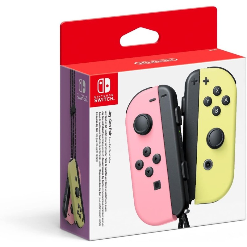 MANDO JOYCON ROSA Y AMARILLO