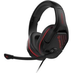 AURICULARES CON MICRO UNYKA NOVA GPRO 2.1 BLACK MICROFONO ABATIBLE JACK 3.5mm MANDO DE CONTROL DE VOLUMEN Y MICRO