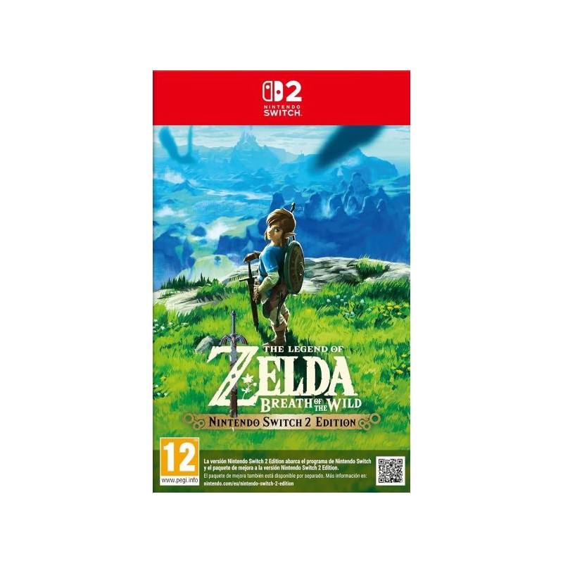 ZELDA BREATH OF THE WILD NINTENDO SWITCH 2 EDITION