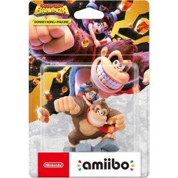 FIGURA AMIIBO DONKEY KONG & PAULINE (SERIE DONKEY KONG BANANZA)