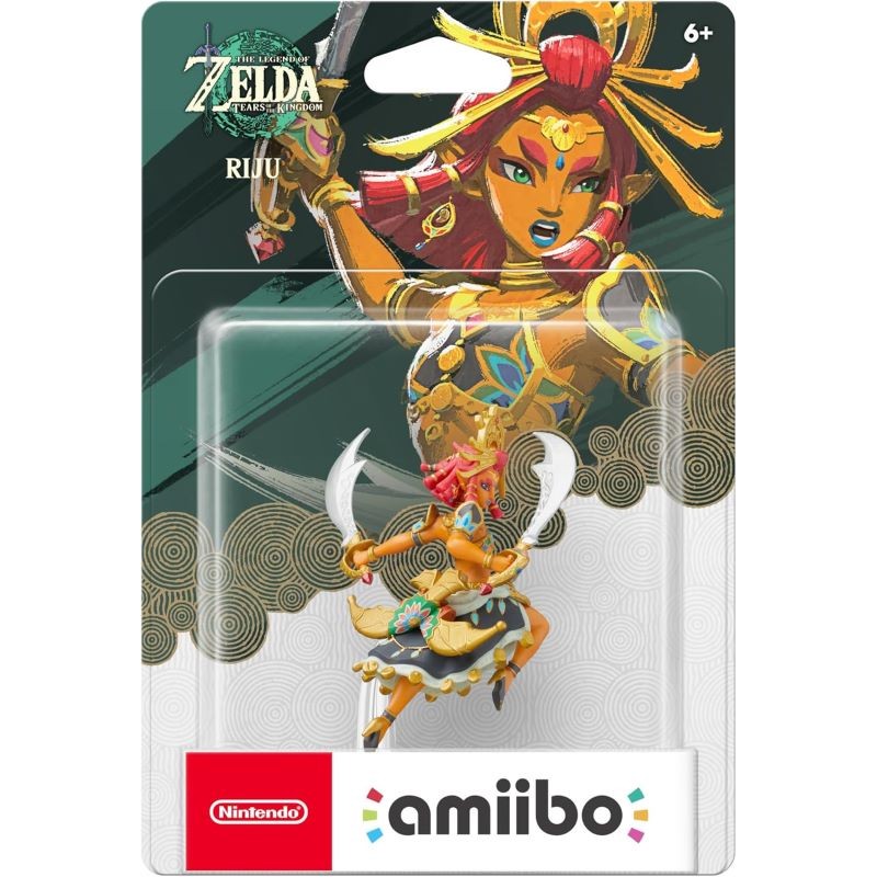 FIGURA AMIIBO ZELDA RIJU (colección Zelda Tears of the Kingdom)