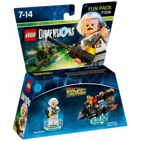 LEGO DIMENSIONS FUN PACK : REGRESO AL FUTURO DOC 71230